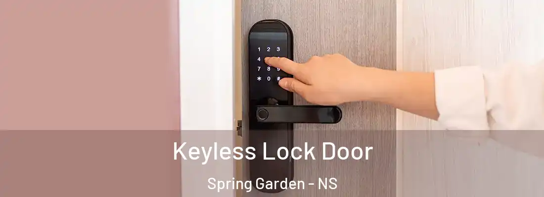 Keyless Lock Door Spring Garden - NS