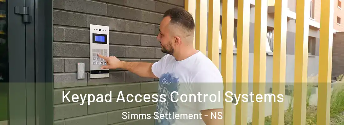 Keypad Access Control Systems Simms Settlement - NS