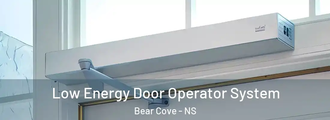 Low Energy Door Operator System Bear Cove - NS