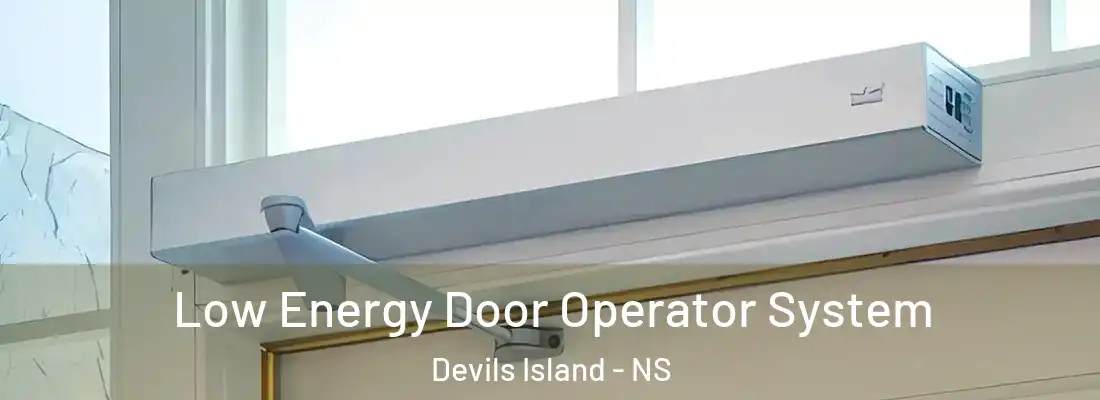 Low Energy Door Operator System Devils Island - NS