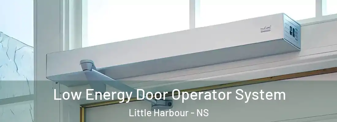 Low Energy Door Operator System Little Harbour - NS