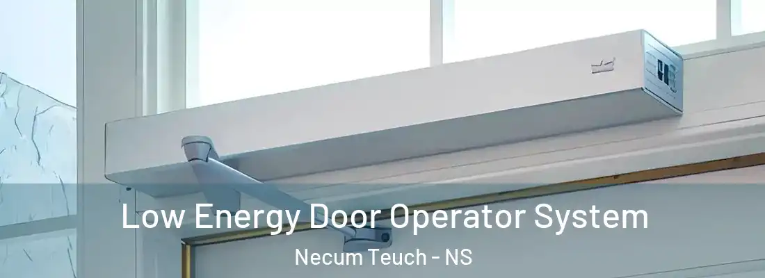  Low Energy Door Operator System Necum Teuch - NS