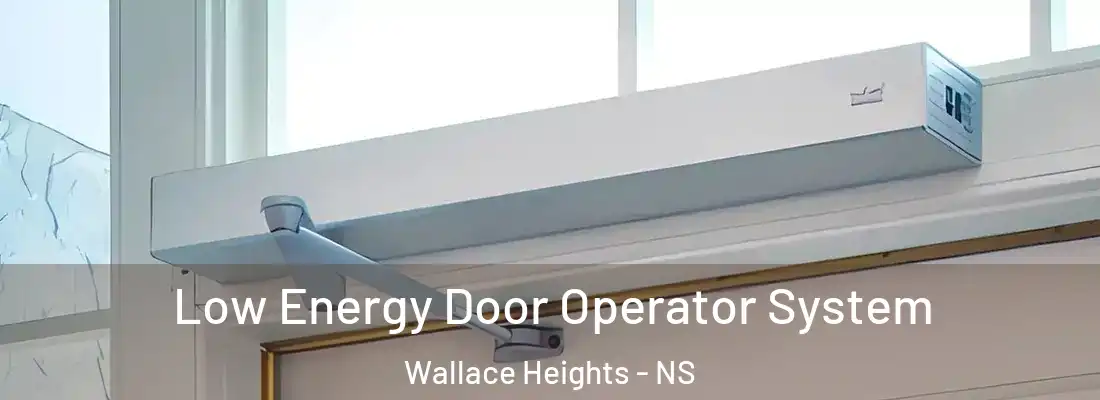 Low Energy Door Operator System Wallace Heights - NS