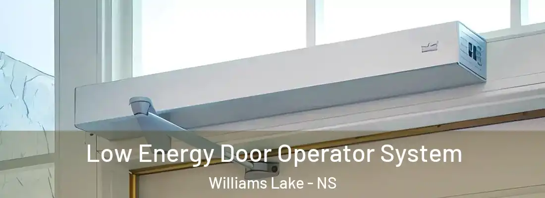  Low Energy Door Operator System Williams Lake - NS