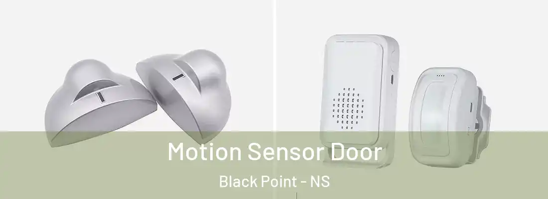 Motion Sensor Door Black Point - NS