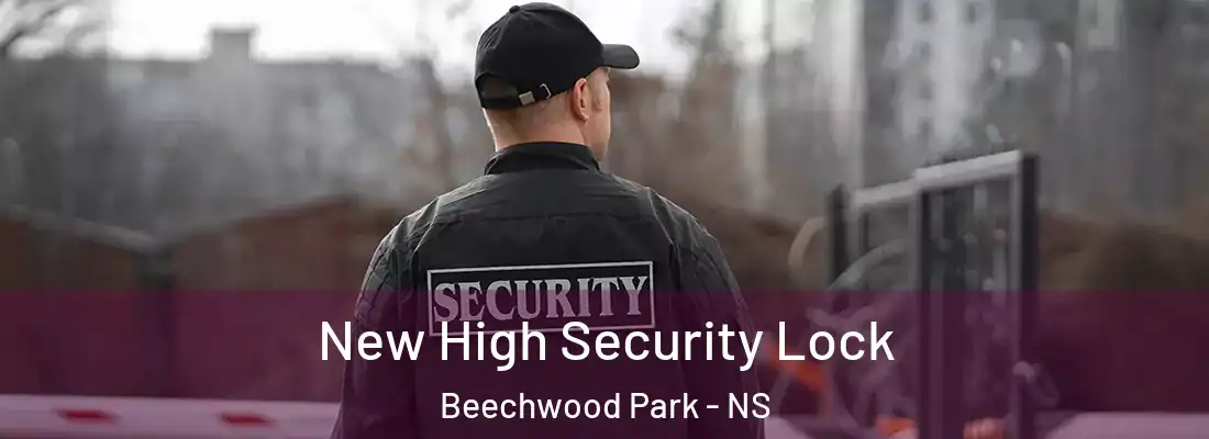  New High Security Lock Beechwood Park - NS