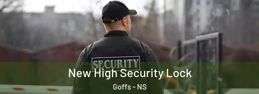 New High Security Lock Goffs - NS