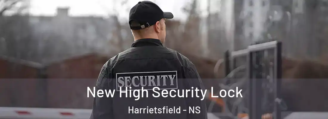 New High Security Lock Harrietsfield - NS