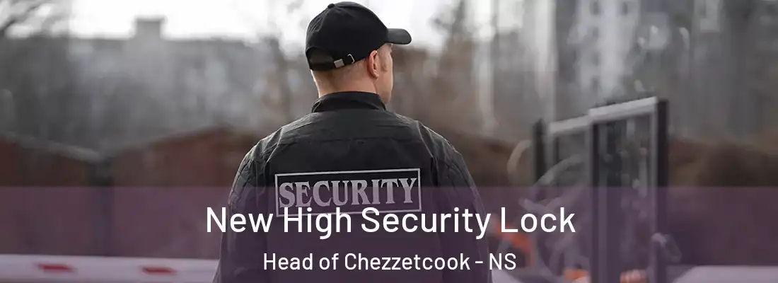  New High Security Lock Head of Chezzetcook - NS