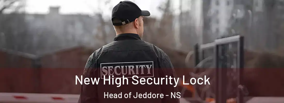 New High Security Lock Head of Jeddore - NS