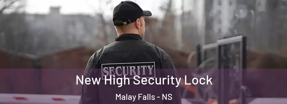 New High Security Lock Malay Falls - NS