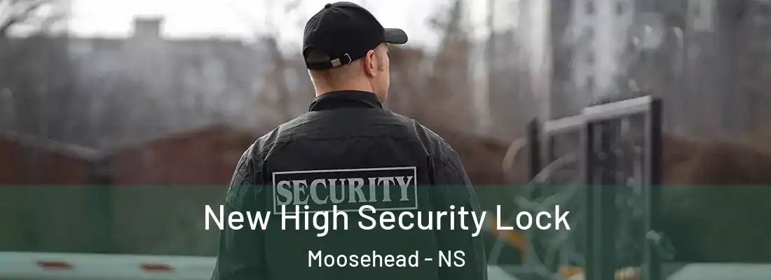 New High Security Lock Moosehead - NS
