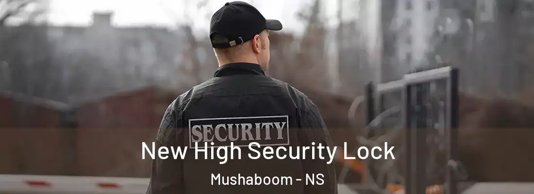 New High Security Lock Mushaboom - NS