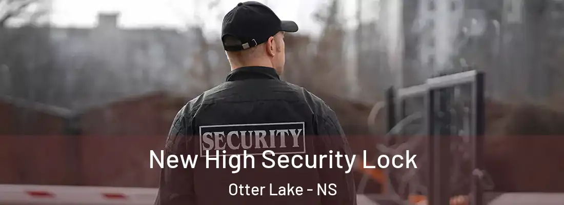  New High Security Lock Otter Lake - NS