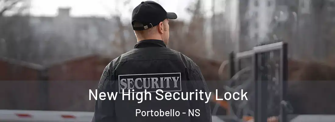 New High Security Lock Portobello - NS