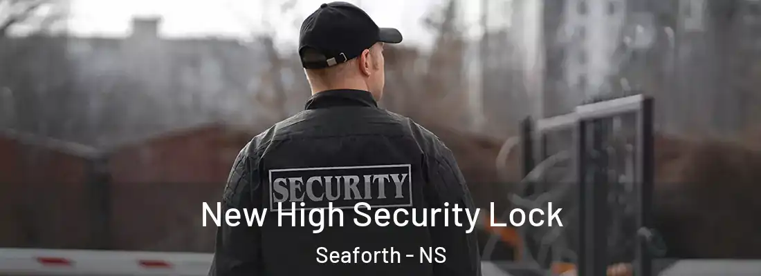 New High Security Lock Seaforth - NS
