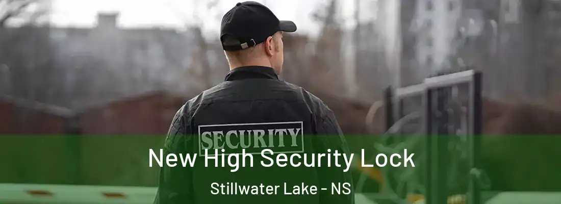  New High Security Lock Stillwater Lake - NS