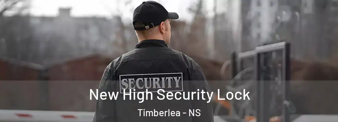  New High Security Lock Timberlea - NS