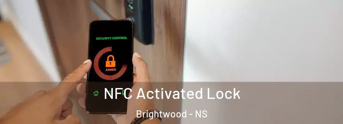  NFC Activated Lock Brightwood - NS