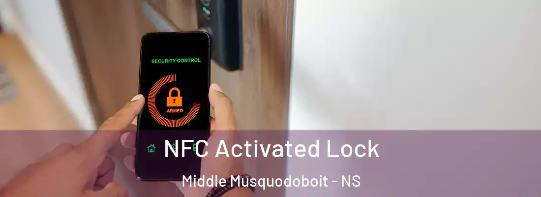 NFC Activated Lock Middle Musquodoboit - NS