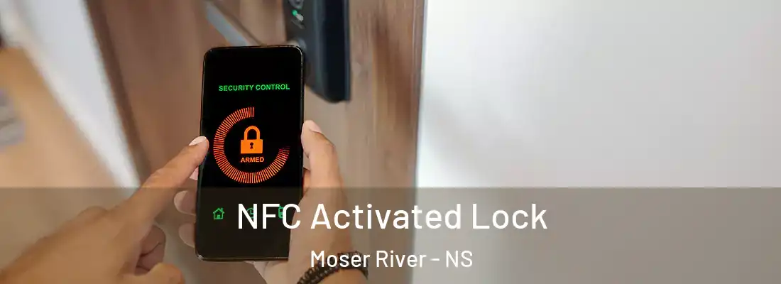 NFC Activated Lock Moser River - NS