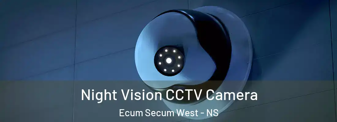Night Vision CCTV Camera Ecum Secum West - NS