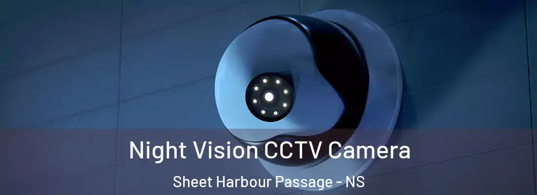  Night Vision CCTV Camera Sheet Harbour Passage - NS