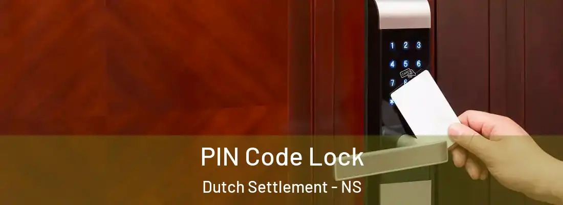  PIN Code Lock Dutch Settlement - NS