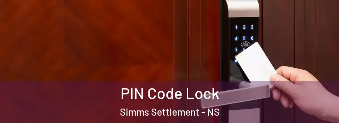 PIN Code Lock Simms Settlement - NS