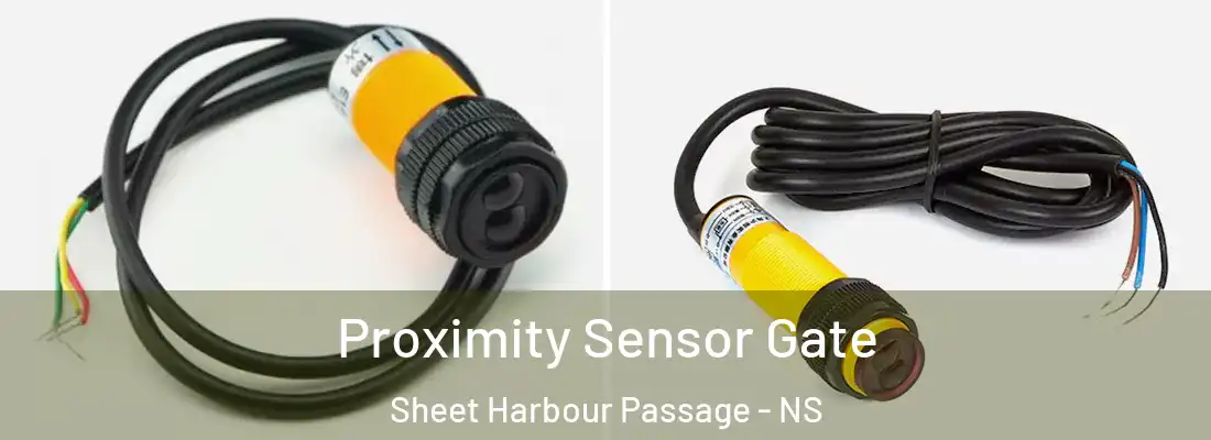 Proximity Sensor Gate Sheet Harbour Passage - NS
