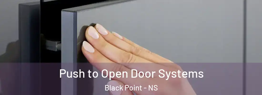 Push to Open Door Systems Black Point - NS