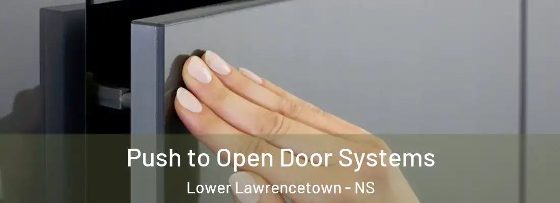 Push to Open Door Systems Lower Lawrencetown - NS