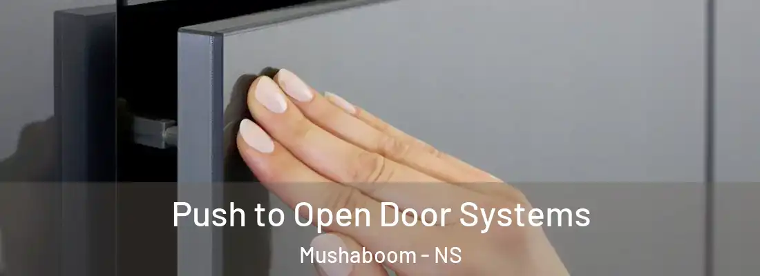 Push to Open Door Systems Mushaboom - NS