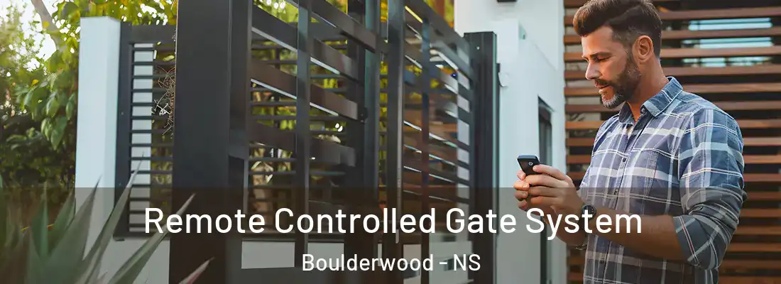 Remote Controlled Gate System Boulderwood - NS