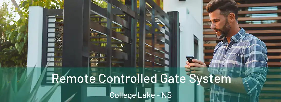 Remote Controlled Gate System College Lake - NS