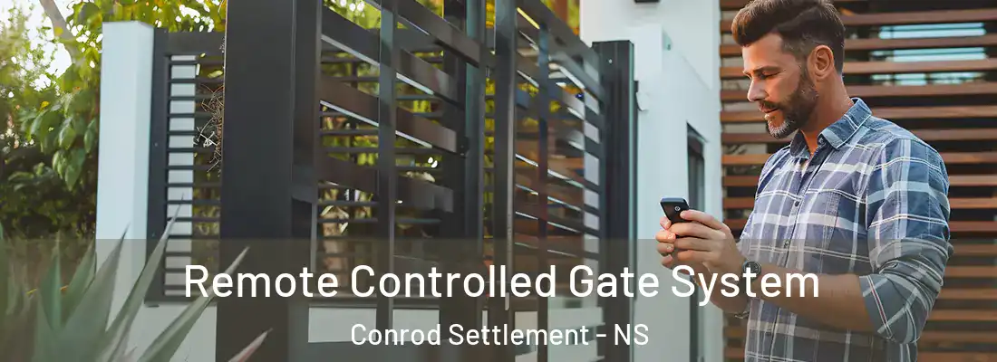 Remote Controlled Gate System Conrod Settlement - NS