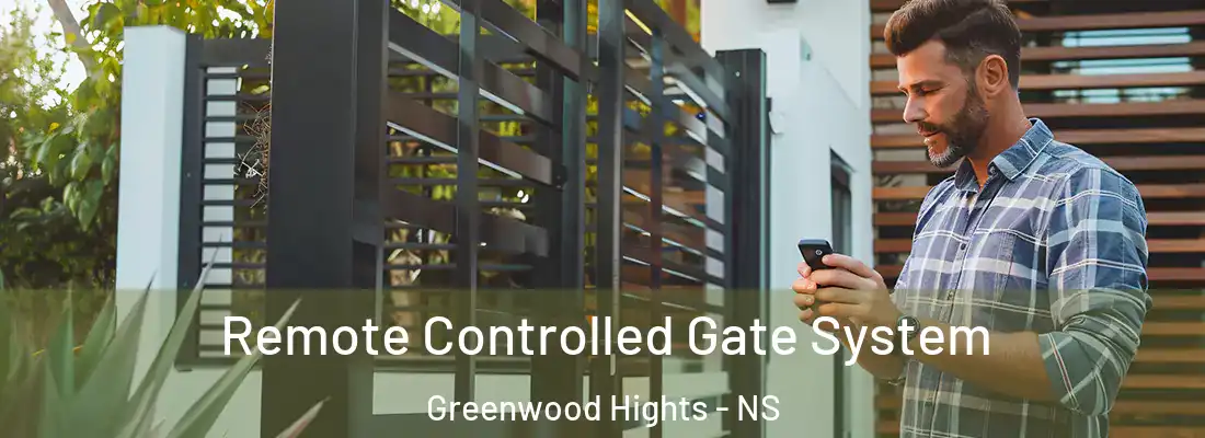 Remote Controlled Gate System Greenwood Hights - NS