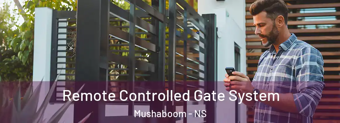 Remote Controlled Gate System Mushaboom - NS