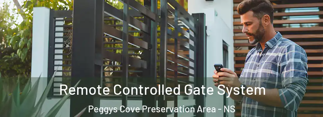  Remote Controlled Gate System Peggys Cove Preservation Area - NS