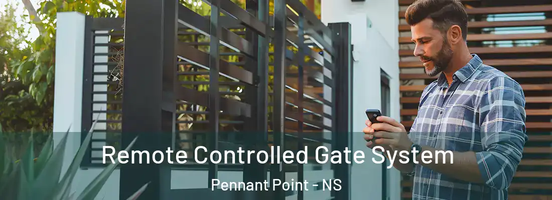 Remote Controlled Gate System Pennant Point - NS