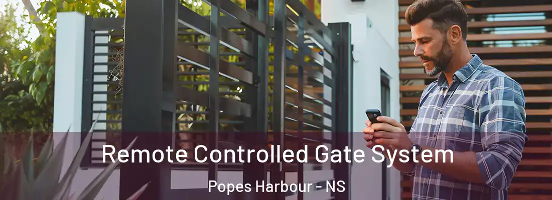 Remote Controlled Gate System Popes Harbour - NS