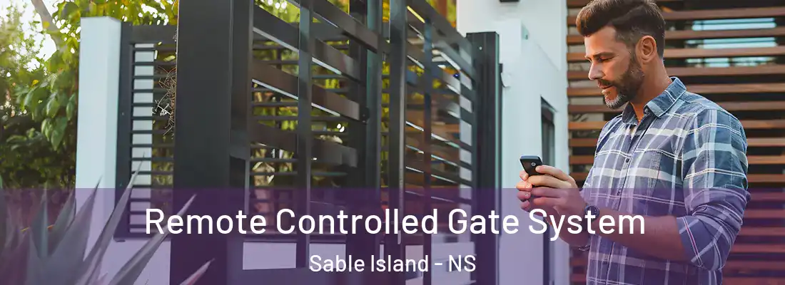 Remote Controlled Gate System Sable Island - NS