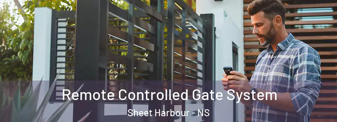 Remote Controlled Gate System Sheet Harbour - NS