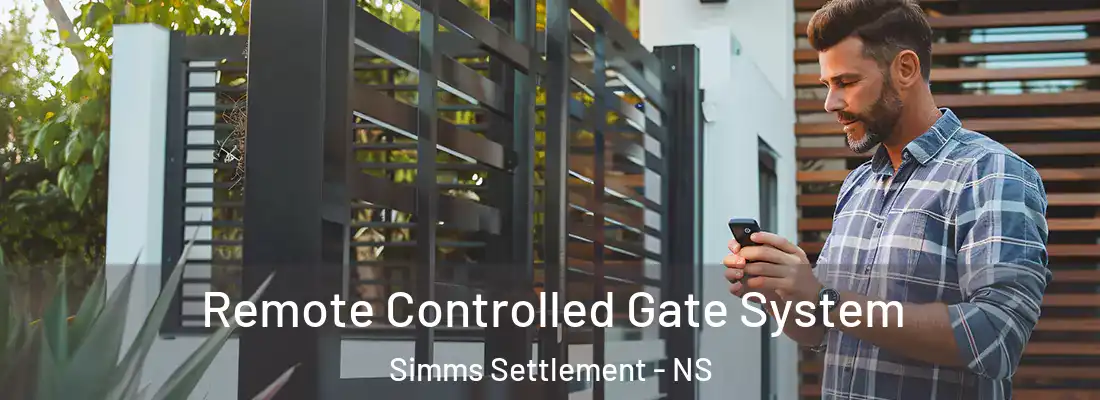 Remote Controlled Gate System Simms Settlement - NS