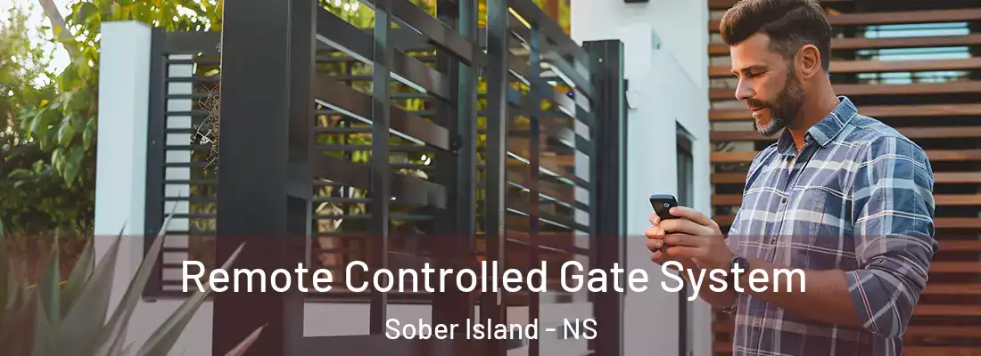 Remote Controlled Gate System Sober Island - NS