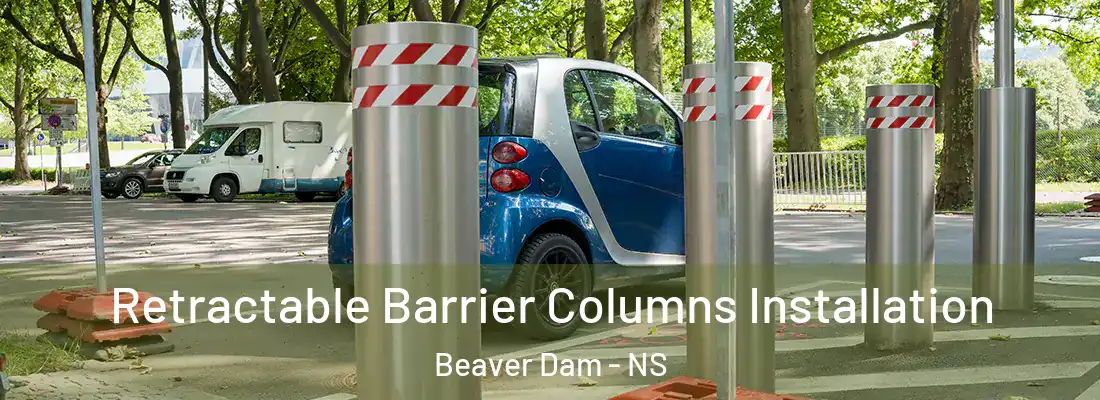 Retractable Barrier Columns Installation Beaver Dam - NS