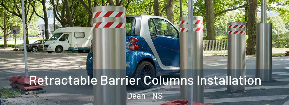 Retractable Barrier Columns Installation Dean - NS