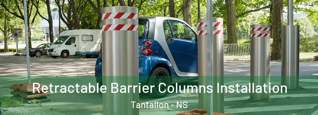 Retractable Barrier Columns Installation Tantallon - NS