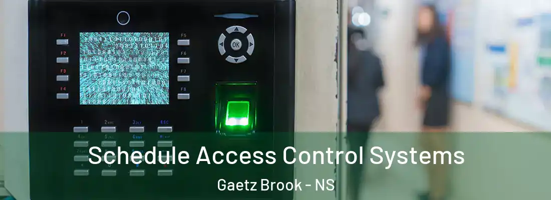 Schedule Access Control Systems Gaetz Brook - NS