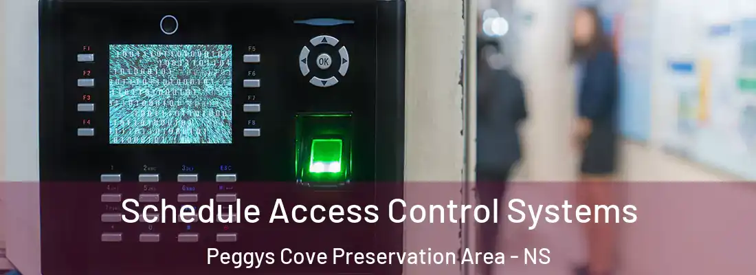  Schedule Access Control Systems Peggys Cove Preservation Area - NS